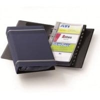 Wizytownik DURABLE Visifix na 200 wizytówek granatowy