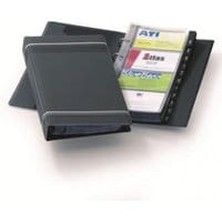 Wizytownik DURABLE Visifix na 200 wizytówek grafitowy