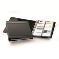 Wizytownik DURABLE Visifix A4 na 400 wizytówek grafitowy