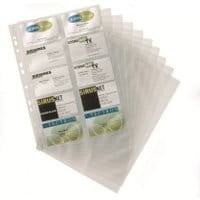 Wkład do wizytownika DURABLE A4 10szt.