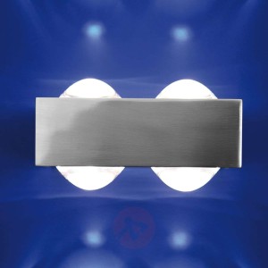 4 soczewki - lampa ścienna FOCUS 150, niklowa