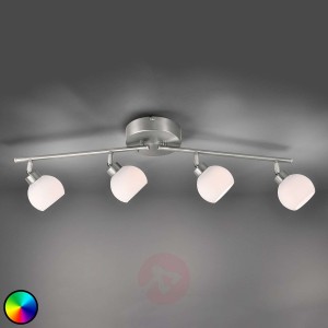 Lampa sufitowa LED Yaeka, 4-punktowa, pilot