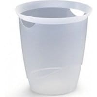 Kosz na śmieci DURABLE Trend bezbarwny 16l