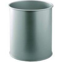 Kosz na śmieci DURABLE metalowy srebrny 15l