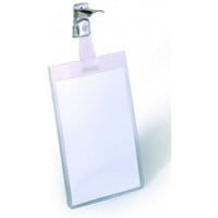 Identyfikator DURABLE 90x60mm pionowy 25szt.