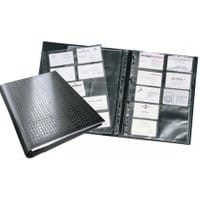 Wizytownik obrotowy DURABLE Visifix czarny 400 wizytówek z przekładkami