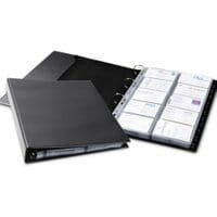 Wizytownik DURABLE Visifix Economy na 400 wizytówek czarny