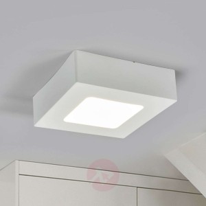 Lampa sufitowa LED Marlo biała 4000K kątowa 12,8cm