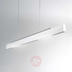 2-stronna lampa wisząca LED Tratto biała