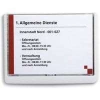 Tabliczka przydrzwiowa DURABLE Click Sign 210x148,5mm biała