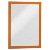 Ramka samoprzylepna magnetyczna DURABLE Duraframe A4 10szt. pomarańczowe