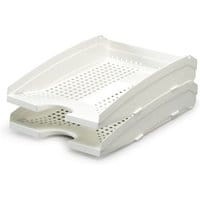 Półka na dokumenty DURABLE Trend ażurowa biała