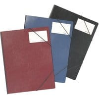 Teczka DURABLE z gumkami A4 PP 50 kartek granat