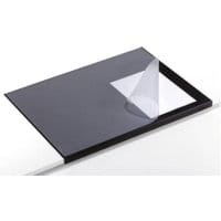 Podkładka na biurko DURABLE z zabezpieczeniem krawędzi 650x500mm czarna