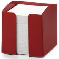 Pojemnik na karteczki DURABLE Trend czerwony