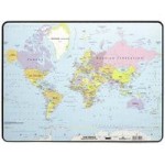 Podkładka na biurko DURABLE z mapą Świata 400x530mm