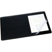 Podkładka na biurko DURABLE antypoślizgowa z nakładką przeźroczystą czarna