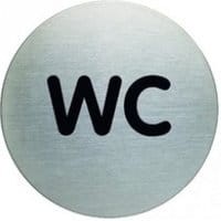 Tabliczka DURABLE Picto "WC" okrągła