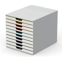 Pojemnik DURABLE VARICOLOR mix 10 kolorów z szufladkami