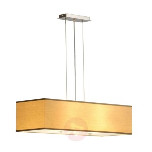 Ponadczasowa elegancka lampa wisząca SOPRANA-1 beż