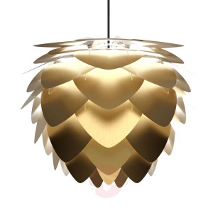 UMAGE Aluvia mini lampa wisząca, mosiądz