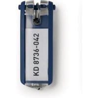 Zawieszki na klucze DURABLE Key Klip granatowy 6szt