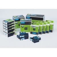 Taśma DYMO 43618 9mmx7m czarno-żółta