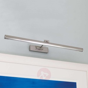 Piękna lampa do obrazów LED GOYA 760, nikiel