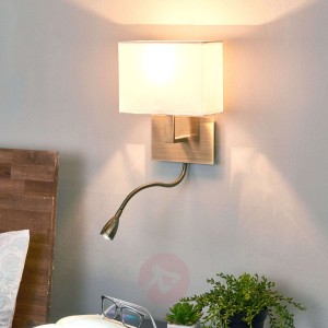Ujmująca lampa ścienna DARIO z diodą LED