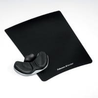 Podkładka pod mysz i nadgarstek FELLOWES FABRIC Health-V PALM czarna