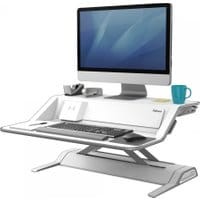 Stanowisko do pracy FELLOWES Sit-Stand Lotus™ DX - białe