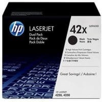 Toner HP Q5942XD nr 42X zestaw dwupak czarny 2szt.
