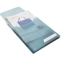 Folder LEITZ Combifile A4 poszerzany do 200 kartek niebieski 3szt.