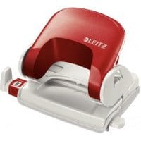 Dziurkacz LEITZ 5038 do 16 kartek czerwony