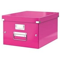 Pudło archiwizacyjne uniwersalne LEITZ Click&Store WOW różowy