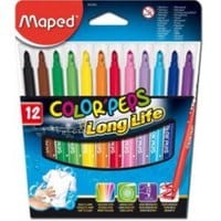 Flamastry Maped Colopeps trójkątne 12 kolorów