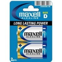 Baterie MAXELL alkaiczne LR20 2szt.