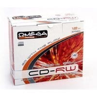 Płyta CD-RW OMEGA slim 10szt.