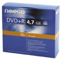 Płyta DVD+R OMEGA 4,7GB/120min slim 10szt.
