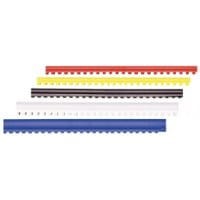 Grzbiety do bindowania OPUS 20mm białe 100szt.