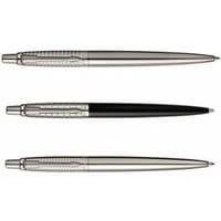 Długopis PARKER Jotter Premium czarny lśniący stalowy