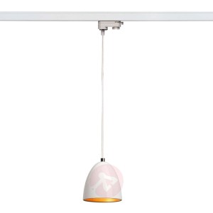 SLV Para Cone lampa wisząca 3-fazowa, białe/złoto