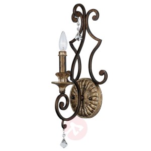 Lampa ścienna Marquette w stylu antycznym