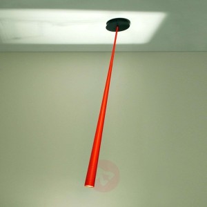 Designerska lampa wisząca Drink Color pomarańczowa