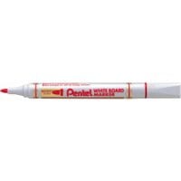 Marker do tablic suchościeralnych PENTEL MW85 okrągły czerwony