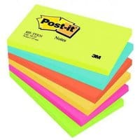 Bloczek samoprzylepny Post-it 76x127mm paleta energetyczna 6szt.
