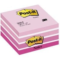 Kostka samoprzylepna Post-it 76x76mm akwarela różowa