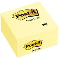 Kostka samoprzylepna Post-it 76x76mm akwarela żółta