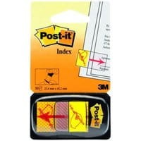 Zakładki indeksujące 3M 680-31 ręka + ołówek