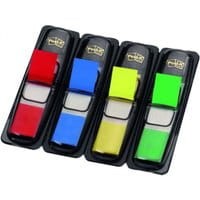 Zakładki indeksujące 3M 12x43mm 4 kolory neonowe 35szt.
